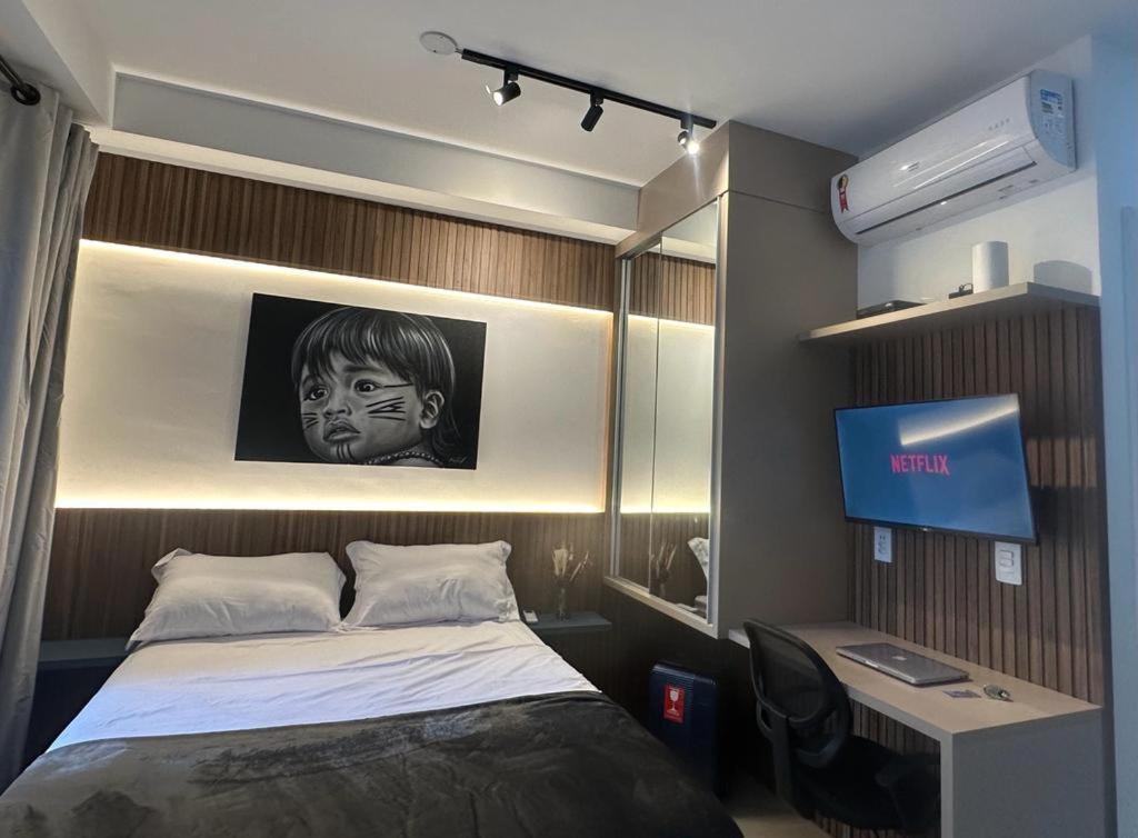 Flat Encantador Allianz Park 607 サンパウロ エクステリア 写真